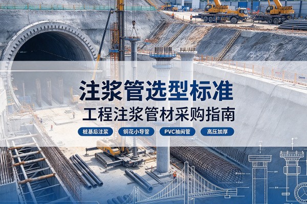 洛浦注浆管选型标准