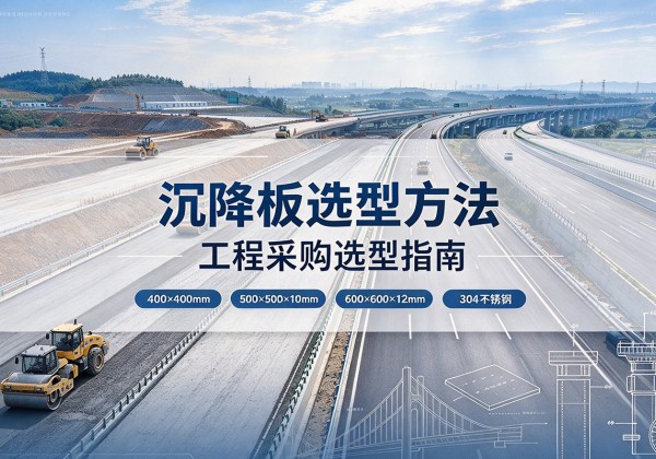 洛浦沉降板选择方法