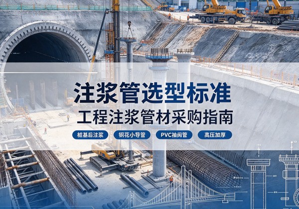 洛浦注浆管选型标准
